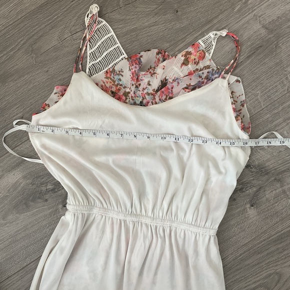 Dynamite, Chiffon Floral Maxi Dress With knitted back . - Picture 6 of 10